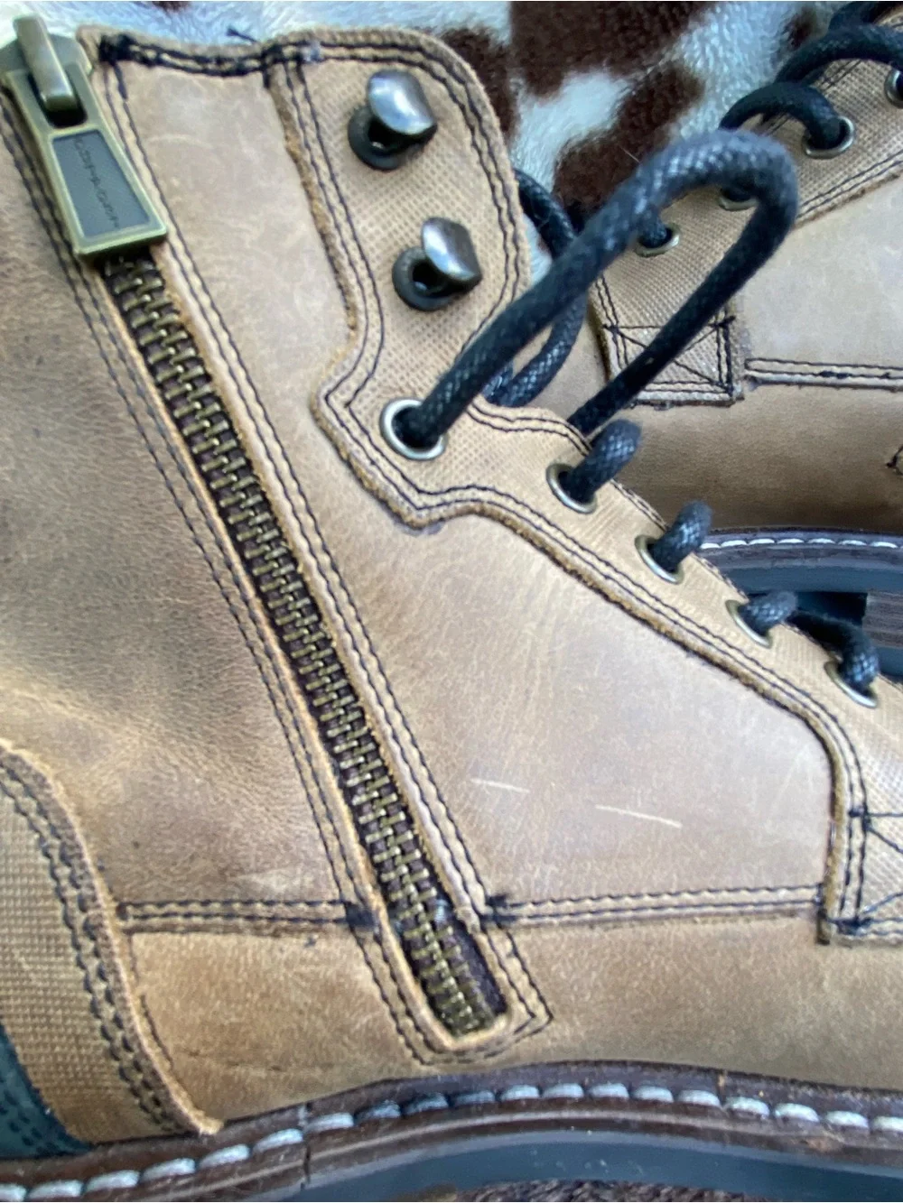 Outpost Makers Men's Brown Leather Lace-Up Boots